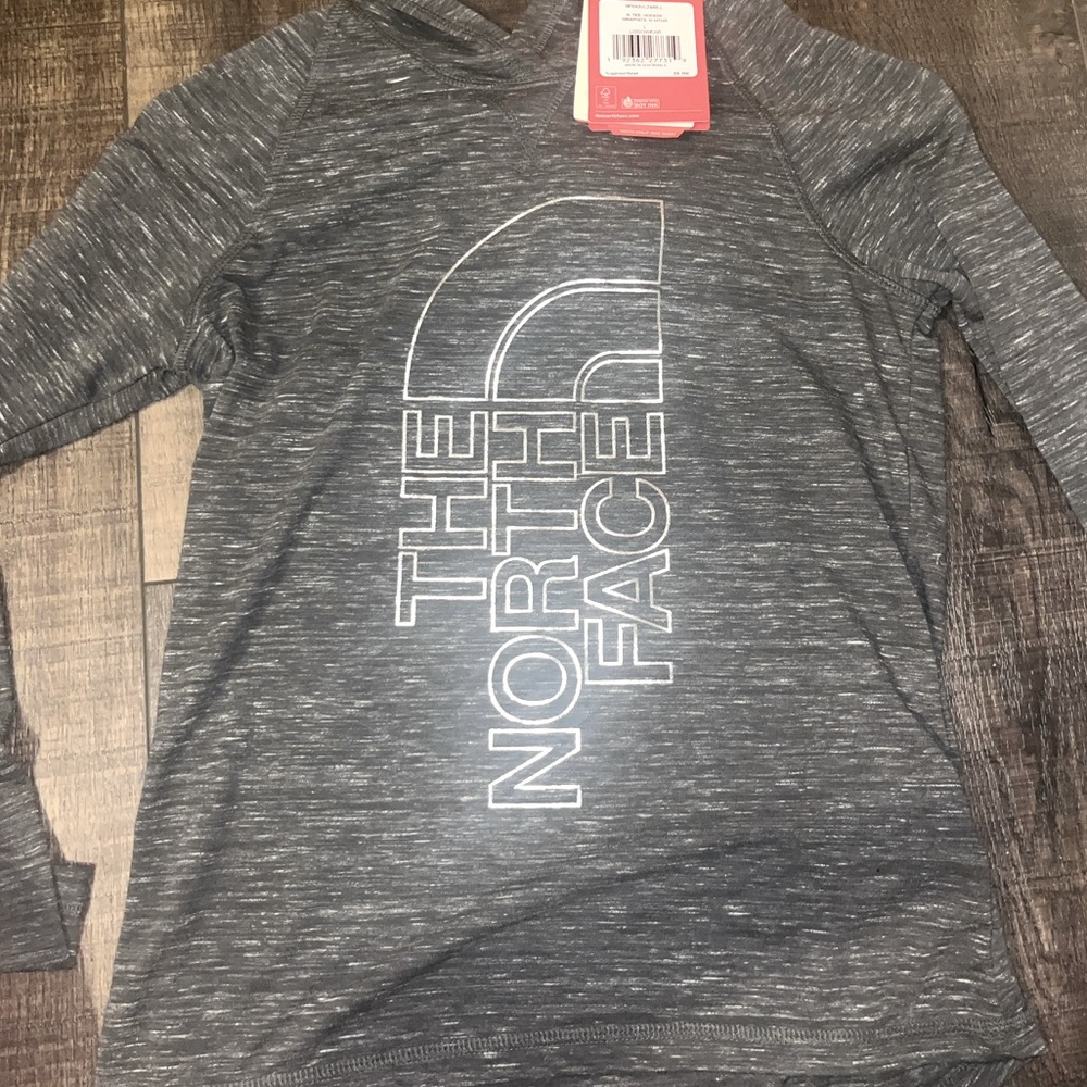 north face tee hoodie